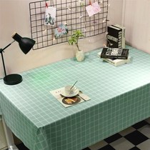 Table cloth art waterproof and anti-oil washing student desk Bins computer desk writing desk mat plastic table cloth