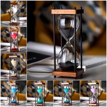 Desk ornaments men's time hourglass timer 30 minutes children's birthday gifts 520 Tanabata luxury