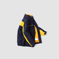 Autumn new boys and girls jackets can be paired with parent-child multi-functional outdoor windbreaker hooded fashion jacket tops