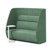 Gaowu high back reception negotiation double sofa designer privacy partition super high talk single hotel sofa card seat