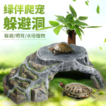 Sun Turtle Terrace Turtle Sun Terrace Climbing Terrace Turtle Tank Fish Tank Shelter From Cave Sunburn Back Turtle House Natural Stone Climbing Terrace Build Up Scenery