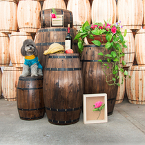 Oak Wood Wine Barrel Oak Barrels Vintage Air Barrels Red Wine Wood Barrels Red Wine Barrels Wine Cellar Hem Decorative Solid Wood