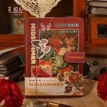 Courtesy Pleasing) Art retro handbooks This delicate advanced solid title page High face value Day remember Benjins Wind notebook shake-up personality Teenage Thickening Hand Ledger box Small buns