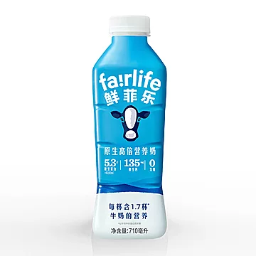 【鲜菲乐】高倍营养奶原生710ml*2[35元优惠券]-寻折猪