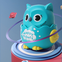 Baby child pressing owl animal small toy car girl boy toy back force two-year-old 1 habitual car 3 years old