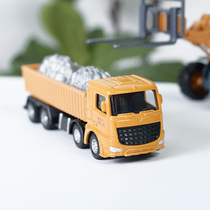 Cisung Alloy Engineering Car Childrens Toy Car Model Excavator Transporter Crane Bulldozer Digger