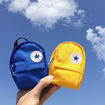 Men and women cute earphone ID bag creative coin purse card bag mini coin bag key chain pendant large capacity