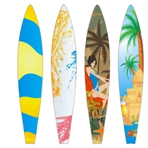 创意婚纱海滩摄影拍照冲浪板摆件帆板模型定制道具景区景点装饰