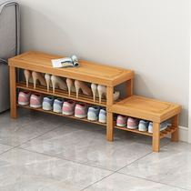 Entrance door ultra narrow shoe-changing stool shoe cabinet on a small doorway able to sit on a shoe cabinet doorway shoe stool 2021