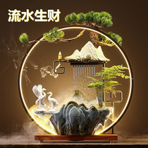 Stream sand running water Merchants Property Swing Pieces Living Room Office Jo Relocation New Residence Opening Gift Home Creative Fountain