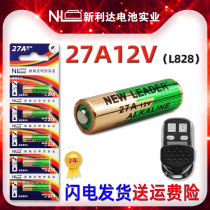 NL motorcycle garage door remote control 27A12V small battery 12v27a alkaline L82812V volt curtain roller shutter