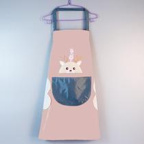 yhwq-0 apron home kitchen waterproof oilproof cute Korean version of mens and womens fashion workwear 2022 new bib waist