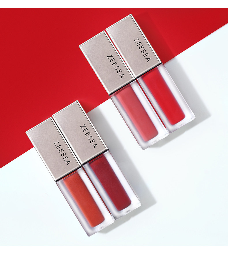 zeesea滋色唇釉丝绒雾面哑光持久保湿唇彩蜜平价口红女学生款