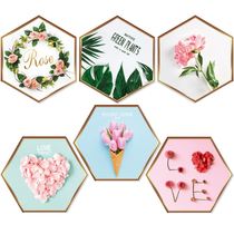 Wall decoration door stickers cover wall size pattern flower self-adhesive TV wall