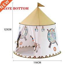 12*116cm Portable?Children's Tent House Wigwam Foldable Kid