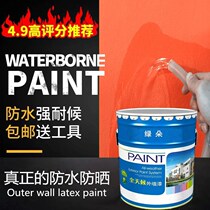 Wall Paint Waterproof Outside Sunburn Emulsion Varnish Outdoor Durable Brushed Wall Paint White Cement Exterior Wall Paint