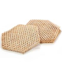 Press pad cushion anti-stick oil stewing fiber mesh cabinet bamboo cooking pot insulation casserole 6
