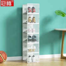 Net red storage shoe box 20 sets save space transparent simple drawer dormitory folding thick baby Cabinet