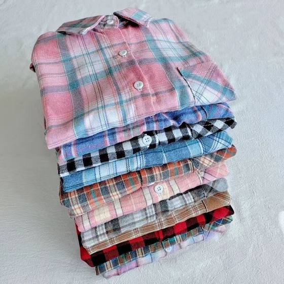 2025 Spring New Plaid Shirt Women's Long Sleeve Fur Finishing Bottom Shirt Casual Slim-fit College Style Large Size Top
2025 Spring New Plaid Shirt Women's Long Sleeve Fur Finishing Bottom Shirt Casual Slim-fit College Style Large Size Top