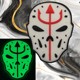 Jason Mask Trident Navy Seal Morale PVC Armbrella Tactical Backpack 스티커 벨크로 배지 Jason Mask Trident Navy Seal Morale PVC Armbrella Tactical Backpack 스티커 벨크로 배지