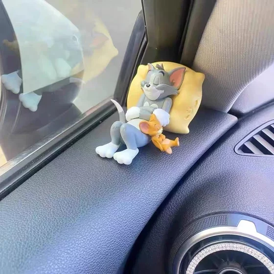 고양이와 마우스 그림 블라인드 박스 Tom Jerry 장난감 인형 개그 인형 기계 자동차 케이크 장식 모델 고양이와 마우스 그림 블라인드 박스 Tom Jerry 장난감 인형 개그 인형 기계 자동차 케이크 장식 모델
