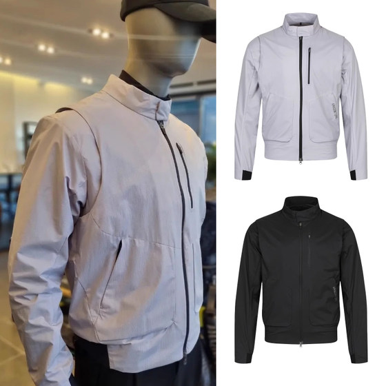 Korean version of original single golf men's autumn and winter removable windproof and warm jacket outdoor stand collar zipper long sleeve jacket
Korean version of original single golf men's autumn and winter removable windproof and warm jacket outdoor stand collar zipper long sleeve jacket