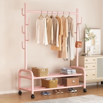 Patch Wall Landing Hanger Plus Coarse Clothes Hanger Sunning Hanger Balcony Bedroom Hanging Hanger Sub Easy Single Lever Type Cloakhat Rack