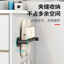 Bathroom shoe rack wall-mounted indoor household towel shoes storage artifact wall door rear hanging rack rack