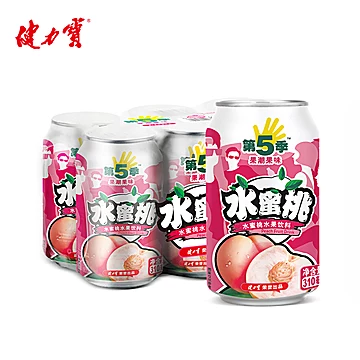 健力宝第五季果味饮料310ml*6罐[3元优惠券]-寻折猪