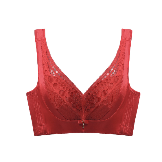 Rephresh/Refas women's bra gathered soft steel ring adjustment type breast collection without empty cup underwear 5809 Rephresh/Refas women's bra gathered soft steel ring adjustment type breast collection without empty cup underwear 5809