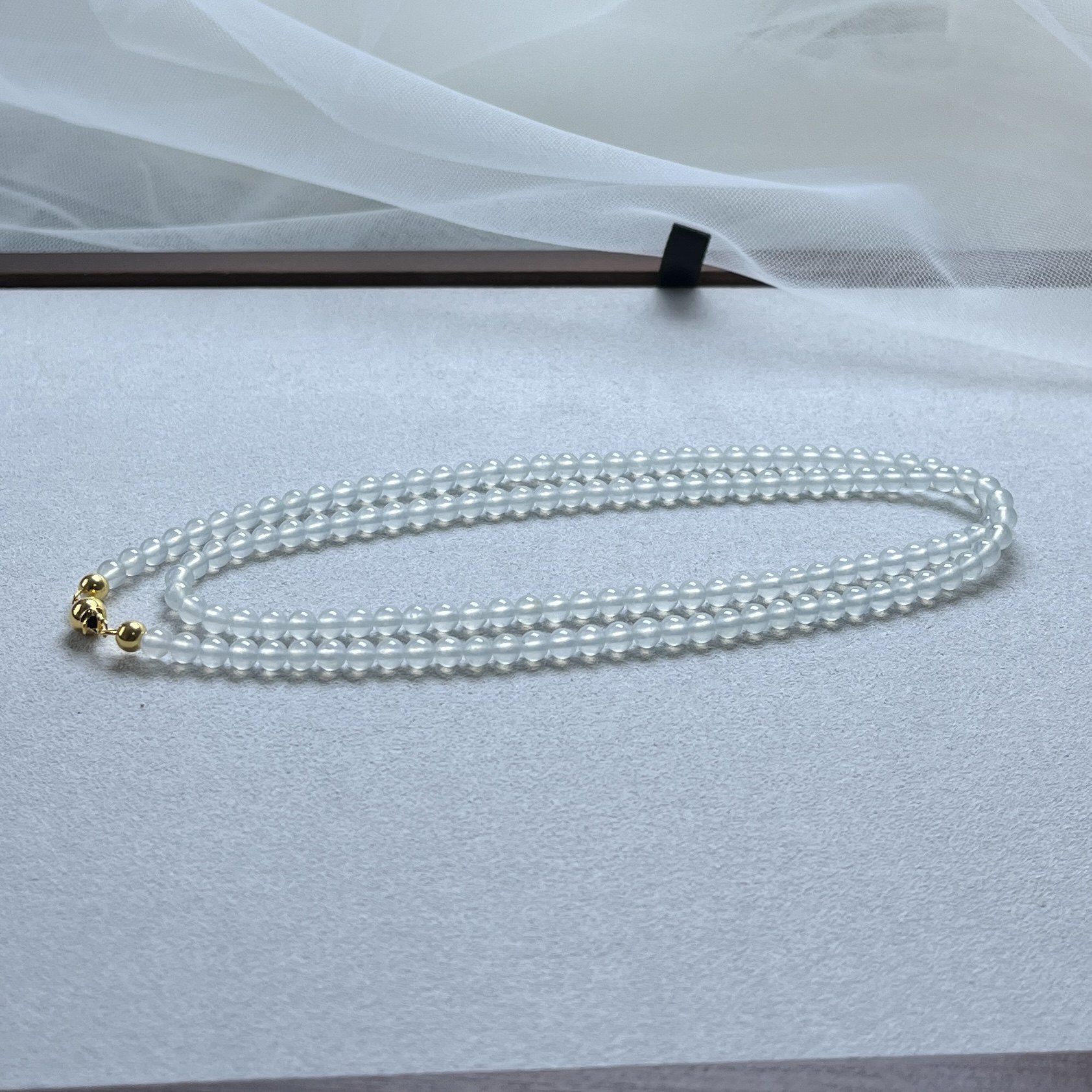 半山半水の高冰種缅甸翡翠バングル 2個セット大清乾隆年製古董品