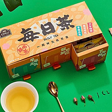 chali每日茶21包的茶组合[5元优惠券]-寻折猪