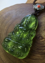 New product explosion Xiuyu Xiuyan jade 180 material old pit material Guanyin pendant pendant pendant origin direct sales Xiaochen jade