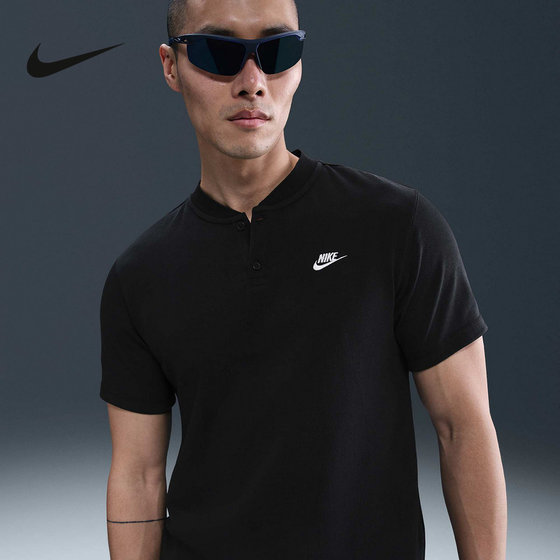 Nike (NIKE) (new model) 2025 summer men's short-sleeved POLO shirt HQ5975-010 Nike (NIKE) (new model) 2025 summer men's short-sleeved POLO shirt HQ5975-010