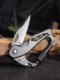 Hongfeng Outdoor Multifunction Carabiner Tool EDC 실외 휴대용 D 후크 다목적 빠른 고정 도구 나이프 Hongfeng Outdoor Multifunction Carabiner Tool EDC 실외 휴대용 D 후크 다목적 빠른 고정 도구 나이프