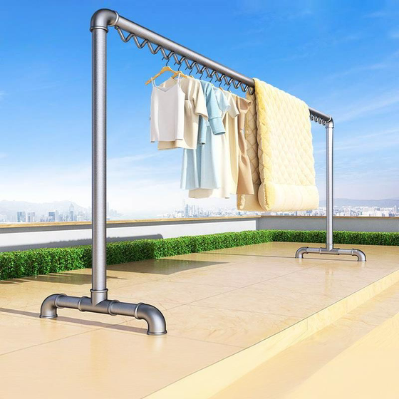 Household balcony clothes rack steel pipe quilt clothes rack stainless steel bedroom storage clothes rack simple quilt drying
Household balcony clothes rack steel pipe quilt clothes rack stainless steel bedroom storage clothes rack simple quilt drying