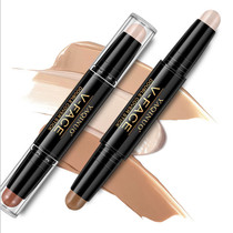 Contouring stick double-headed high-light dual-use combination silhouette powder to brighten nose shadow eyebrow pencil concealer for beginners