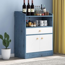 At least a side locker Living room light lavish dining side cabinet high-end narrow-type high cabinet Eurostyle One by wall Cupboard Cabinet Cabinets