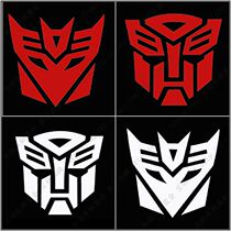 Personality decoration motorcycle decals electric moped stickers Transformers pull stickers reflective stickers