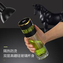Tea Water Tea Separation Glazed Cup Upscale Double Layer Insulation Cup Smart Cup Glass glass Boportable water glass Gift tea
