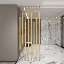 Nordic Light Extravagant Iron Art Living Room Decoration Partition Creativity Modern Minimalist Genguan Nets Red Column Wall Free Of Perforated Screens