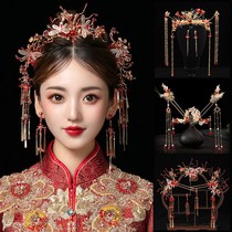 Show with simple and generous high-end Chinese bridal headwear Canopy Crown Sensation 2022 New Hair Accessories