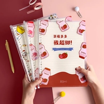 Girl Heart b5 loose-leaf This detachable inner page stand-in core loose-leaf notebook high face value net red Benko cute Korean version