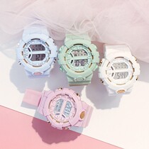 Childrens watches See only time Primary and middle school children waterproof and anti-fall minimalist temperament boy electronic form