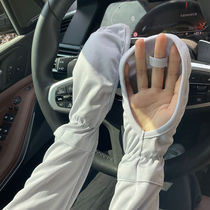 Japan Big Code Ice Sleeve Gloves Womens Summer Driving Sunscreen Easy Protection Arm Riding for Anti-UV Ice Sleeves Jacket