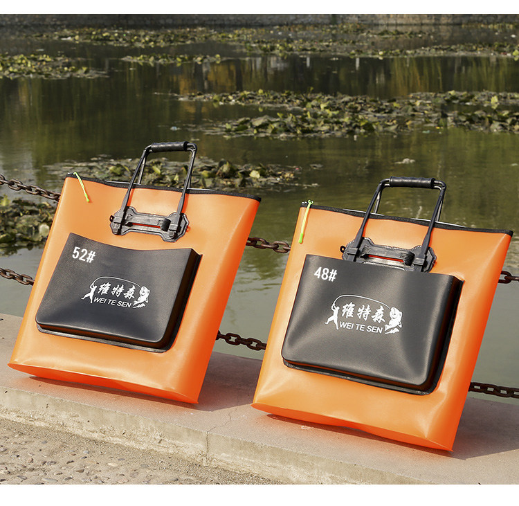 鱼护包手提袋加厚多功能渔具包折叠钓鱼包防水装鱼袋渔具袋