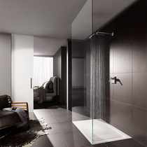 Home Easy-shaped shower room No rims glass partition dry and wet separation toilet