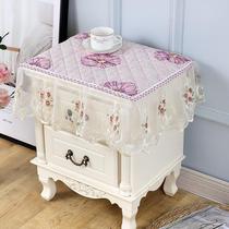 Bed head cabinet cover cloth minimalist modern cover Home Nordic rectangular TV cabinet Shoe cabinet small tablecloths dust-proof cover towels