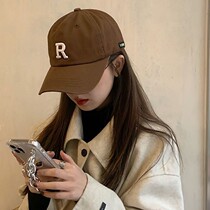 Baseball Cap Children Spring Autumn Han Edition Letters R Mark 2022 New Fashion 100 Hitch Summer Expats Small Duck Tongue Cap Man