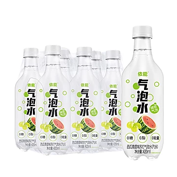 依能果味气泡水碳酸饮料420ml*6瓶[5元优惠券]-寻折猪